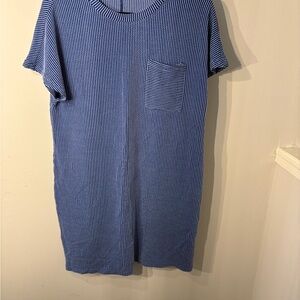 Blue Striped Men's Shirt